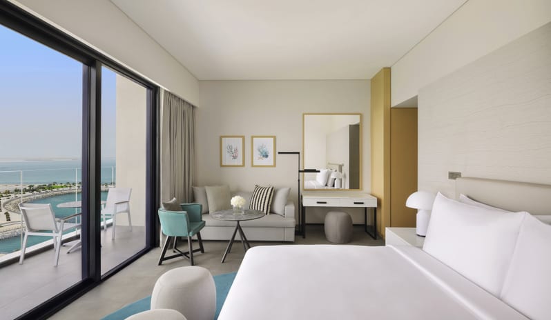 Movenpick Resort Al Marjan Island - Family Beach & Pool View Room Overview